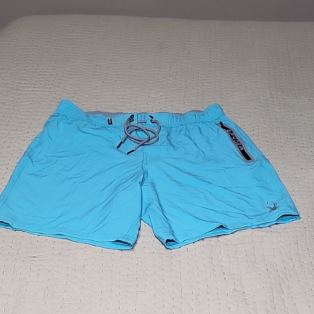 Spyder Men's Blue Swim Shorts